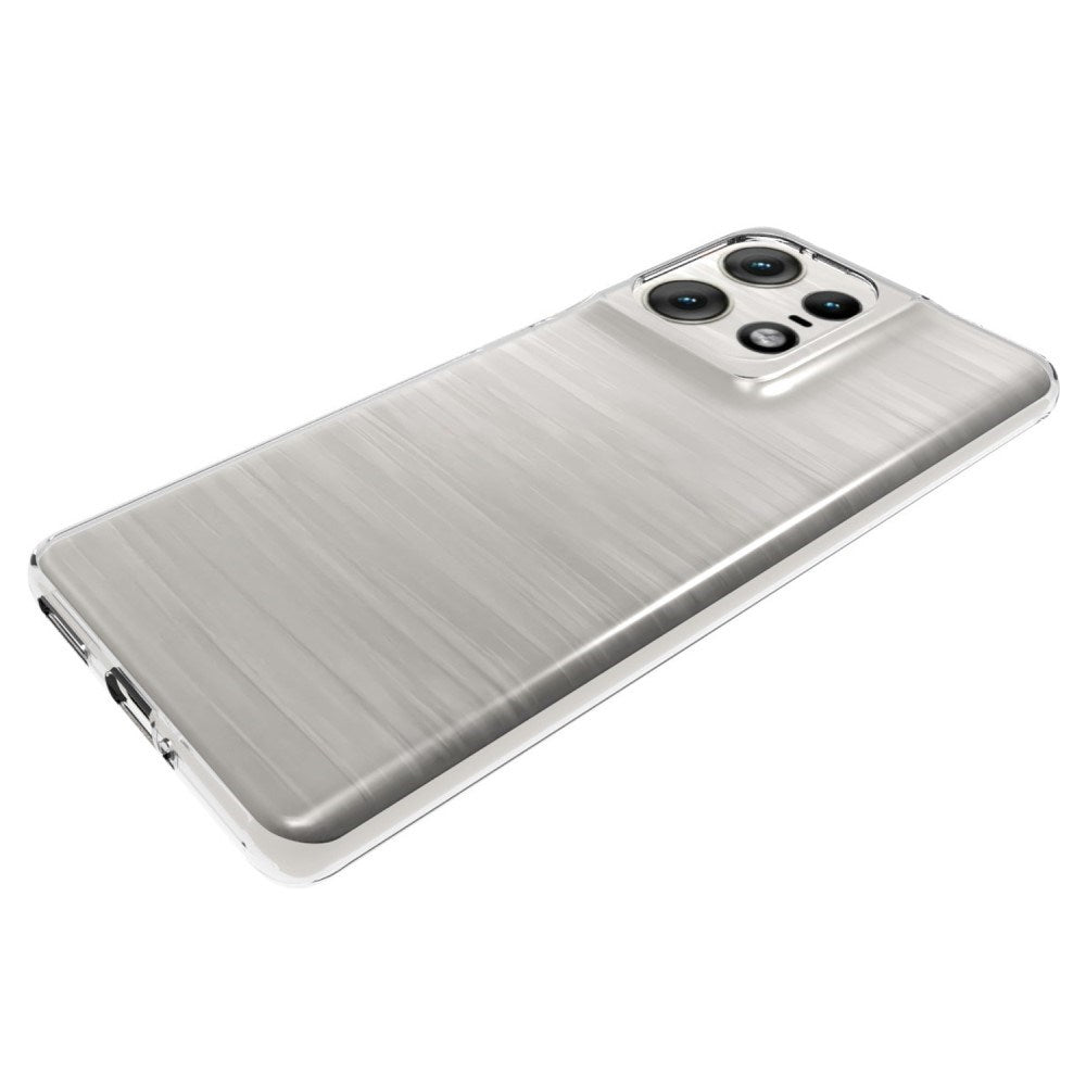 EIDERWOOD Motorola Edge 50 Pro Fleksibel Plastik Cover - Gennemsigtig