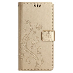 EIDERWOOD Google Pixel 9 / 9 Pro Sommerfugle Læder Cover m. Pung - Guld