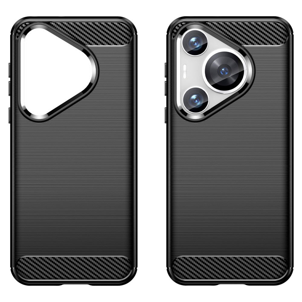 EIDERWOOD Huawei Pura 70 Pro / 70 Pro+ (Plus) Brushed Carbon Cover - Sort