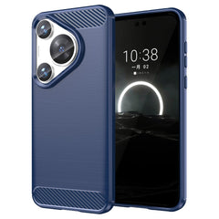 EIDERWOOD Huawei Pura 70 Pro / 70 Pro+ (Plus) Brushed Carbon Cover - Blå