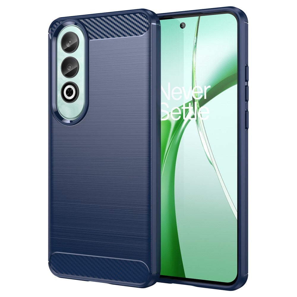EIDERWOOD OnePlus Nord CE4 (5G) Brushed Carbon Cover - Blå