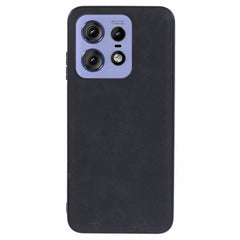 EIDERWOOD Motorola Edge 50 Pro Kunstlæder Bagside Cover - Sort