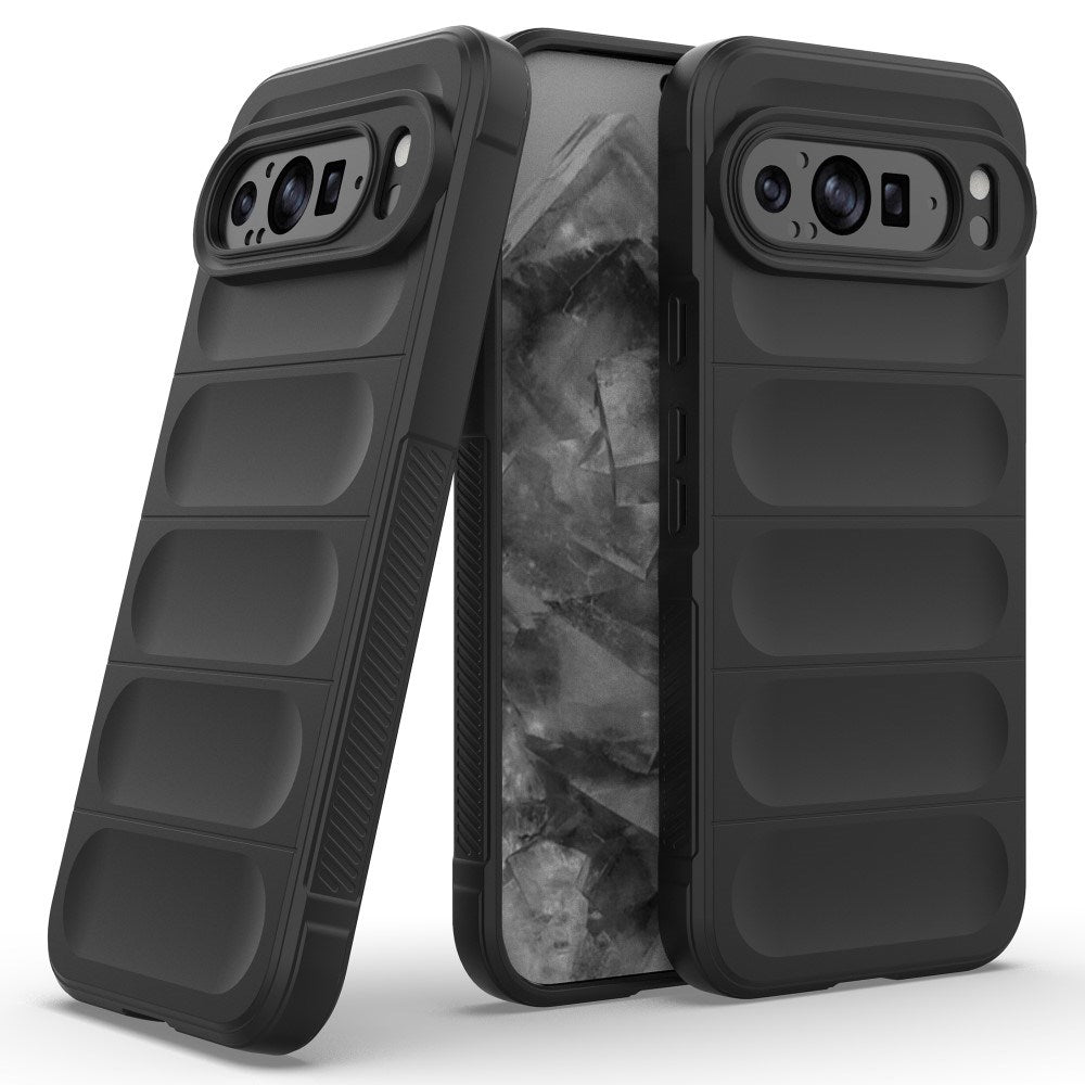 EIDERWOOD Google Pixel 9 Pro XL Fleksibelt Plastik Cover - Sort
