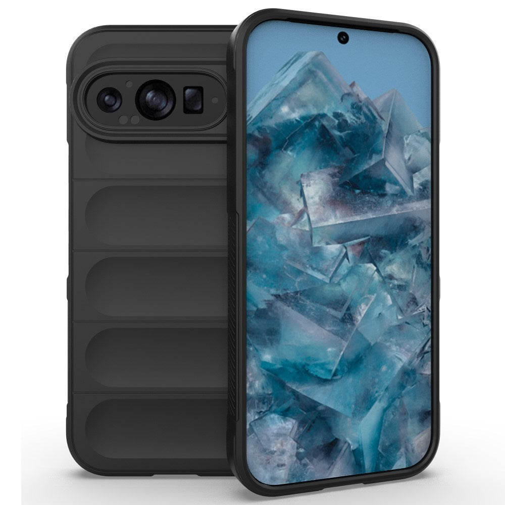 EIDERWOOD Google Pixel 9 Pro Fleksibelt Plastik Cover - Sort
