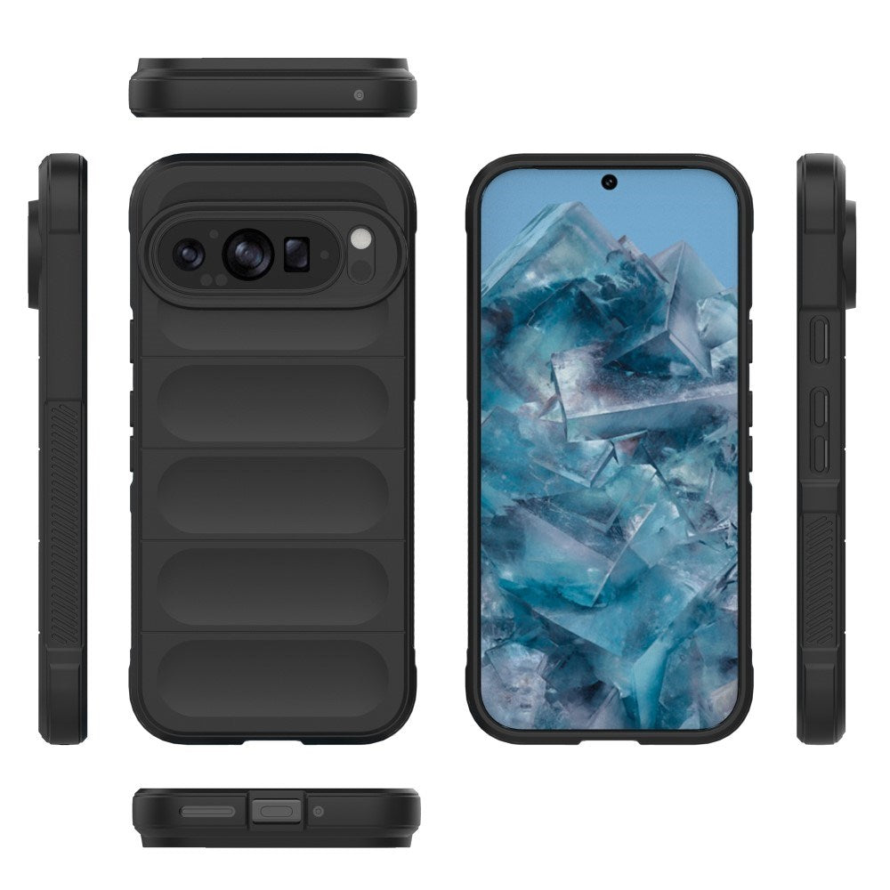 EIDERWOOD Google Pixel 9 Pro Fleksibelt Plastik Cover - Sort