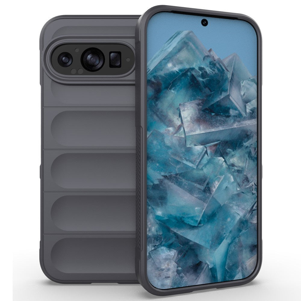 EIDERWOOD Google Pixel 9 Pro Fleksibelt Plastik Cover - Mørkegrå