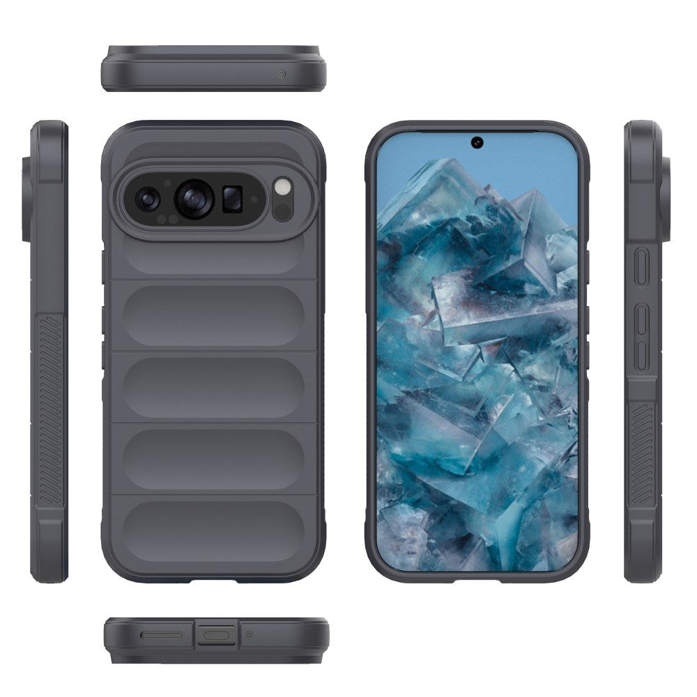 EIDERWOOD Google Pixel 9 Pro Fleksibelt Plastik Cover - Mørkegrå