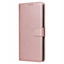 EIDERWOOD iPhone 14 Pro Max Kunstlæder Flip Cover m. Strop - Rose Gold
