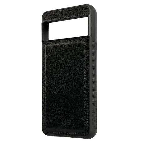 EIDERWOOD Google Pixel 9 / 9 Pro Læderbelagt Plastik Cover - Sort