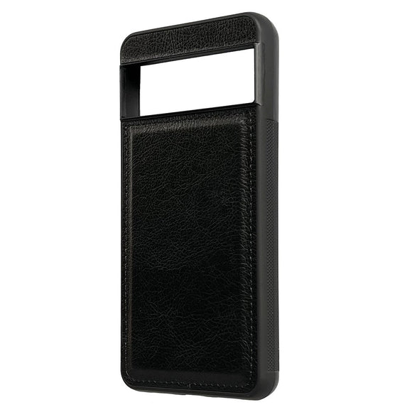 EIDERWOOD Google Pixel 9 / 9 Pro Læderbelagt Plastik Cover - Sort