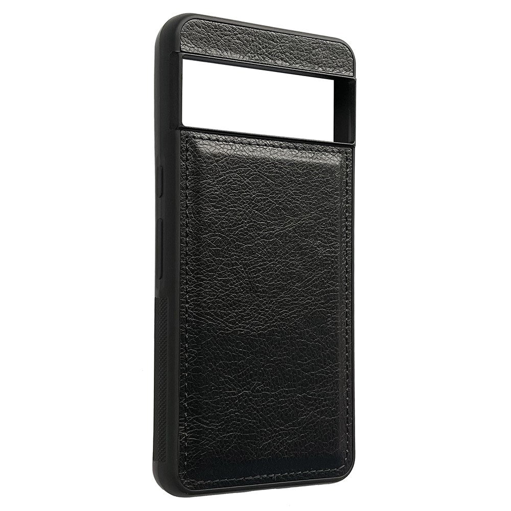 EIDERWOOD Google Pixel 9 / 9 Pro Læderbelagt Plastik Cover - Sort