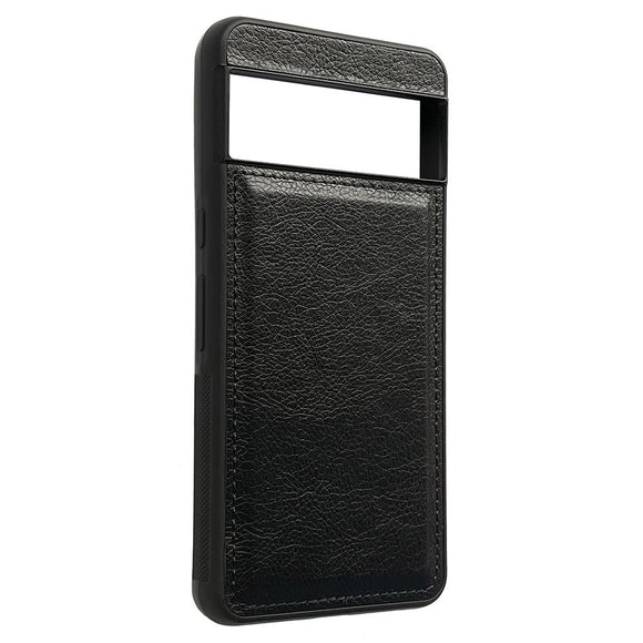 EIDERWOOD Google Pixel 9 / 9 Pro Læderbelagt Plastik Cover - Sort