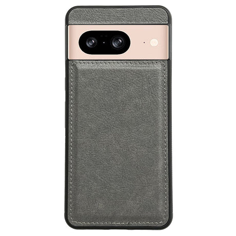EIDERWOOD Google Pixel 9 / 9 Pro Læderbelagt Plastik Cover - Grå