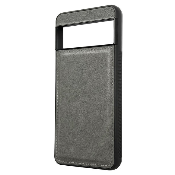 EIDERWOOD Google Pixel 9 / 9 Pro Læderbelagt Plastik Cover - Grå