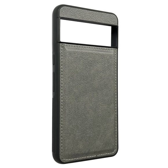 EIDERWOOD Google Pixel 9 / 9 Pro Læderbelagt Plastik Cover - Grå