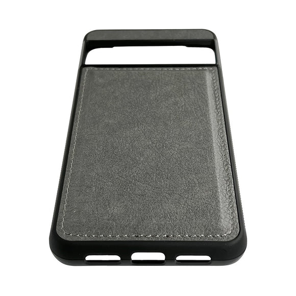 EIDERWOOD Google Pixel 9 / 9 Pro Læderbelagt Plastik Cover - Grå