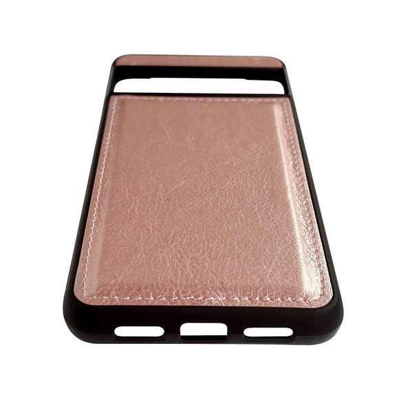 EIDERWOOD Google Pixel 9 / 9 Pro Læderbelagt Plastik Cover - Rose Gold