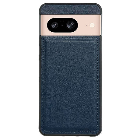 EIDERWOOD Google Pixel 9 / 9 Pro Læderbelagt Plastik Cover - Blå