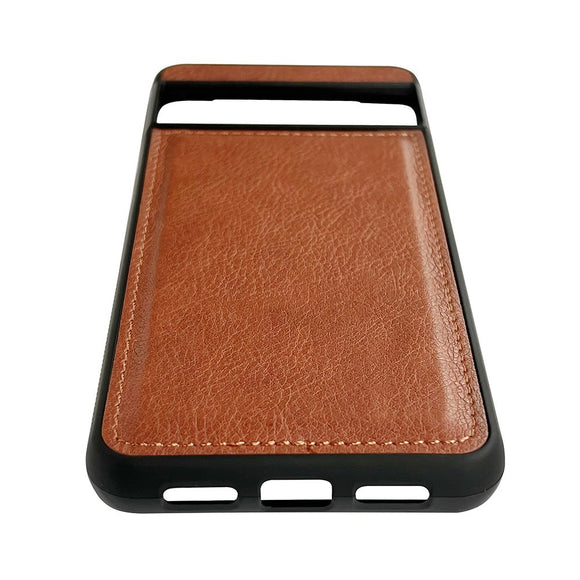 EIDERWOOD Google Pixel 9 / 9 Pro Læderbelagt Plastik Cover - Brun