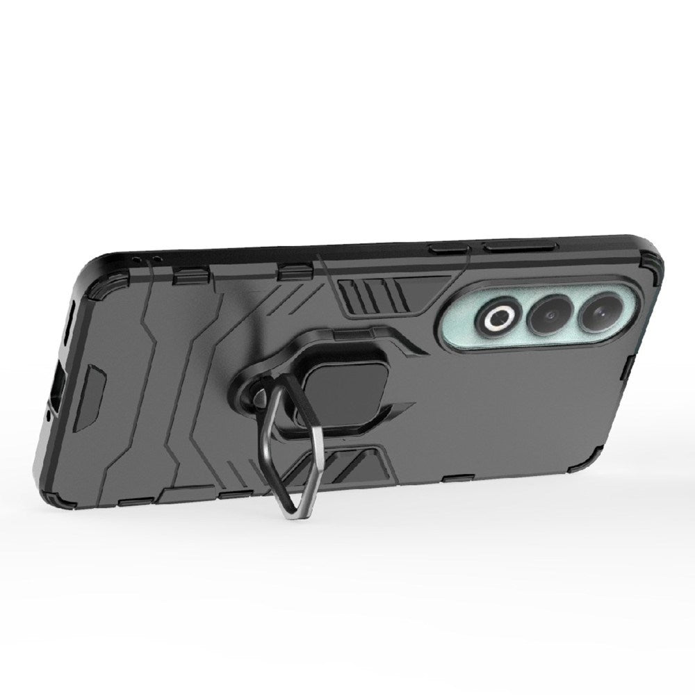 EIDERWOOD OnePlus Nord CE4 (5G) Hybrid Håndværker Cover m. Magnetisk Kickstand - Sort