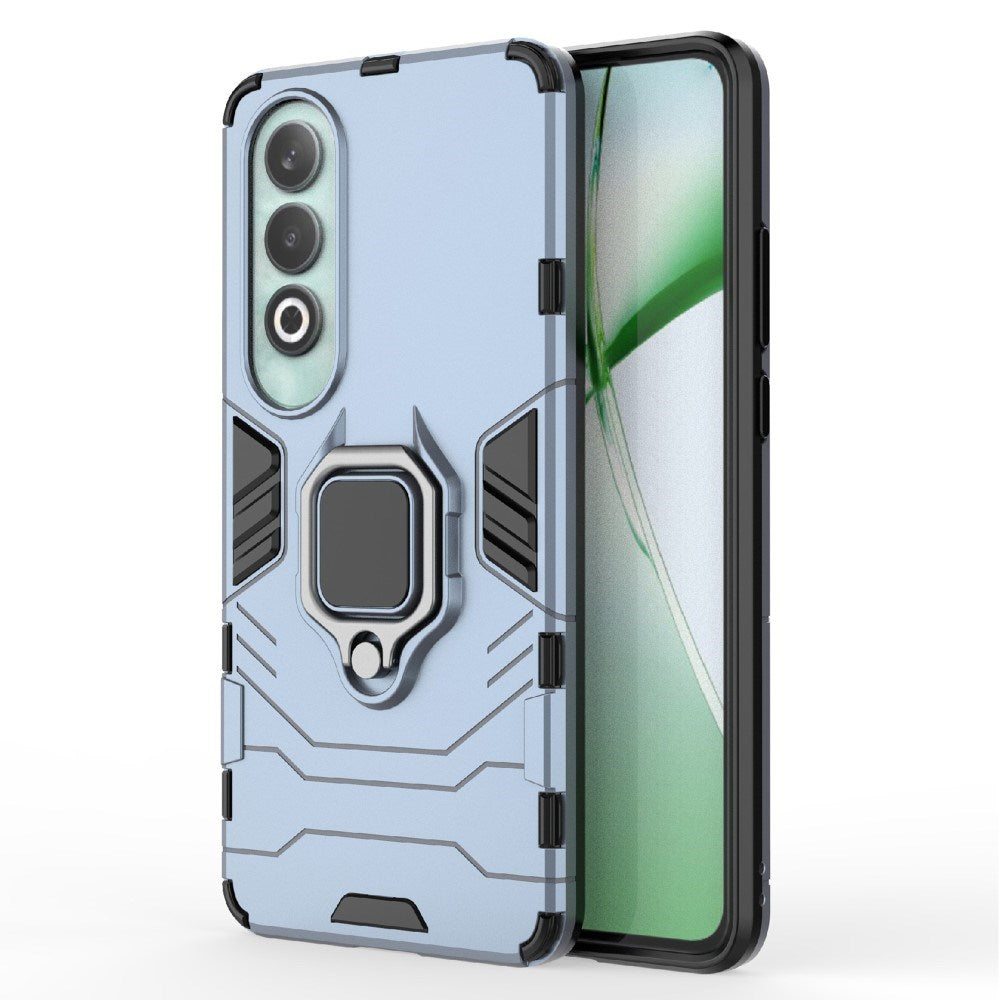 EIDERWOOD OnePlus Nord CE4 (5G) Hybrid Håndværker Cover m. Magnetisk Kickstand - Blå