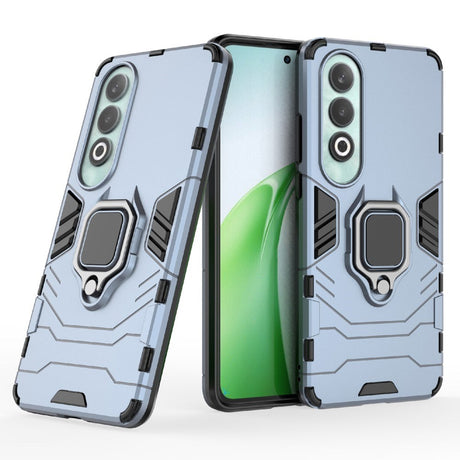 EIDERWOOD OnePlus Nord CE4 (5G) Hybrid Håndværker Cover m. Magnetisk Kickstand - Blå