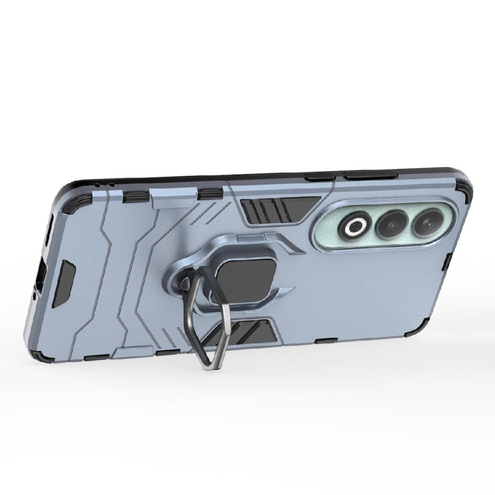 EIDERWOOD OnePlus Nord CE4 (5G) Hybrid Håndværker Cover m. Magnetisk Kickstand - Blå