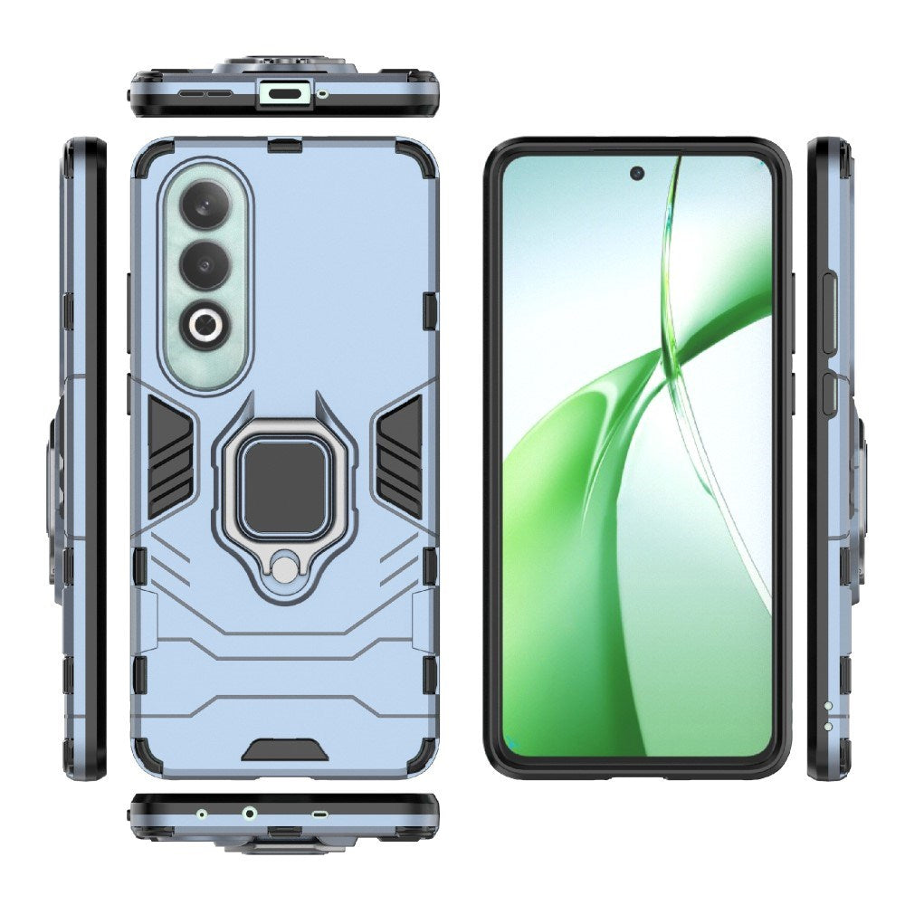 EIDERWOOD OnePlus Nord CE4 (5G) Hybrid Håndværker Cover m. Magnetisk Kickstand - Blå