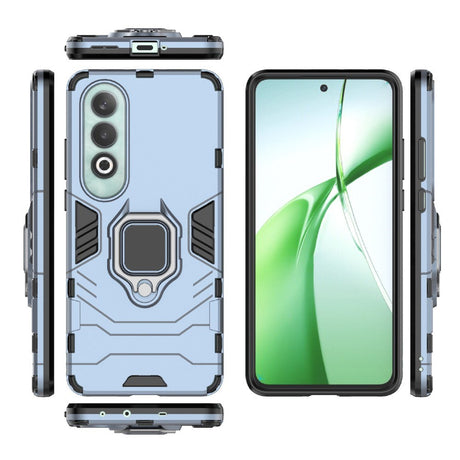 EIDERWOOD OnePlus Nord CE4 (5G) Hybrid Håndværker Cover m. Magnetisk Kickstand - Blå