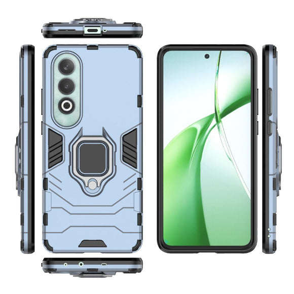 EIDERWOOD OnePlus Nord CE4 (5G) Hybrid Håndværker Cover m. Magnetisk Kickstand - Blå