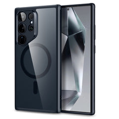 Samsung Galaxy S24 Ultra ESR Classic Hybrid Halolock Cover - MagSafe Kompatibel - Sort Gennemsigtig