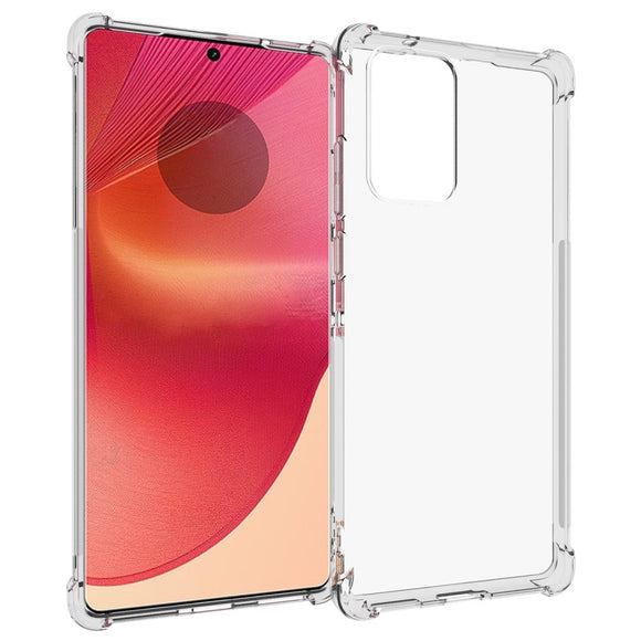 EIDERWOOD Motorola Edge 50 Fusion Fleksibel Plastik Cover - Gennemsigtig