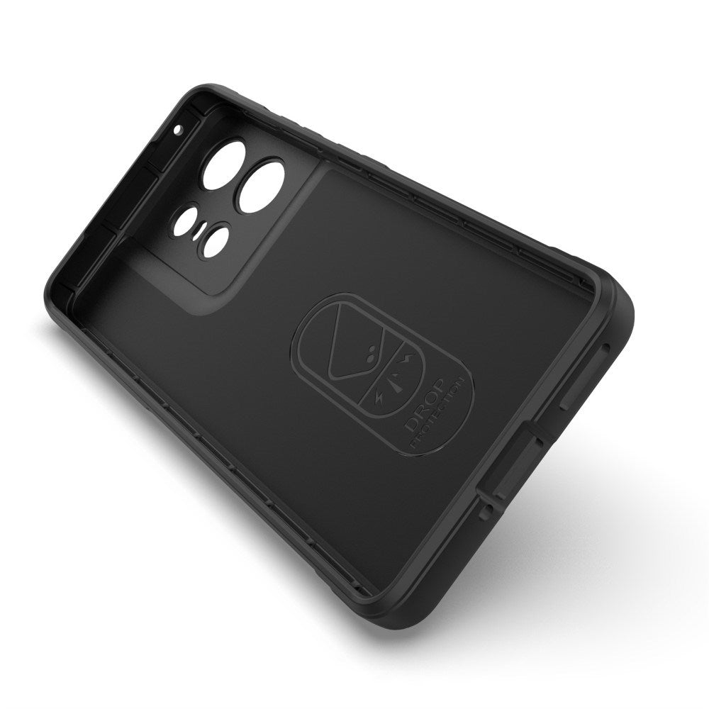 EIDERWOOD Motorola Edge 50 Pro Fleksibelt Plastik Cover - Sort