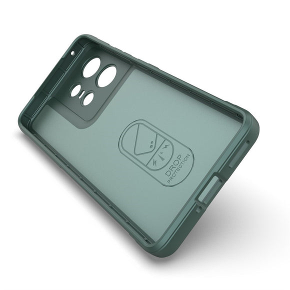 EIDERWOOD Motorola Edge 50 Pro Fleksibelt Plastik Cover - Grøn