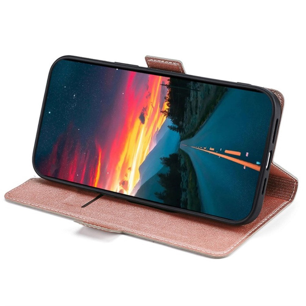 EIDERWOOD Huawei Pura 70 Ultra Kunstlæder Flip Cover m. Kortholder & Ståfunktion - Rose Gold