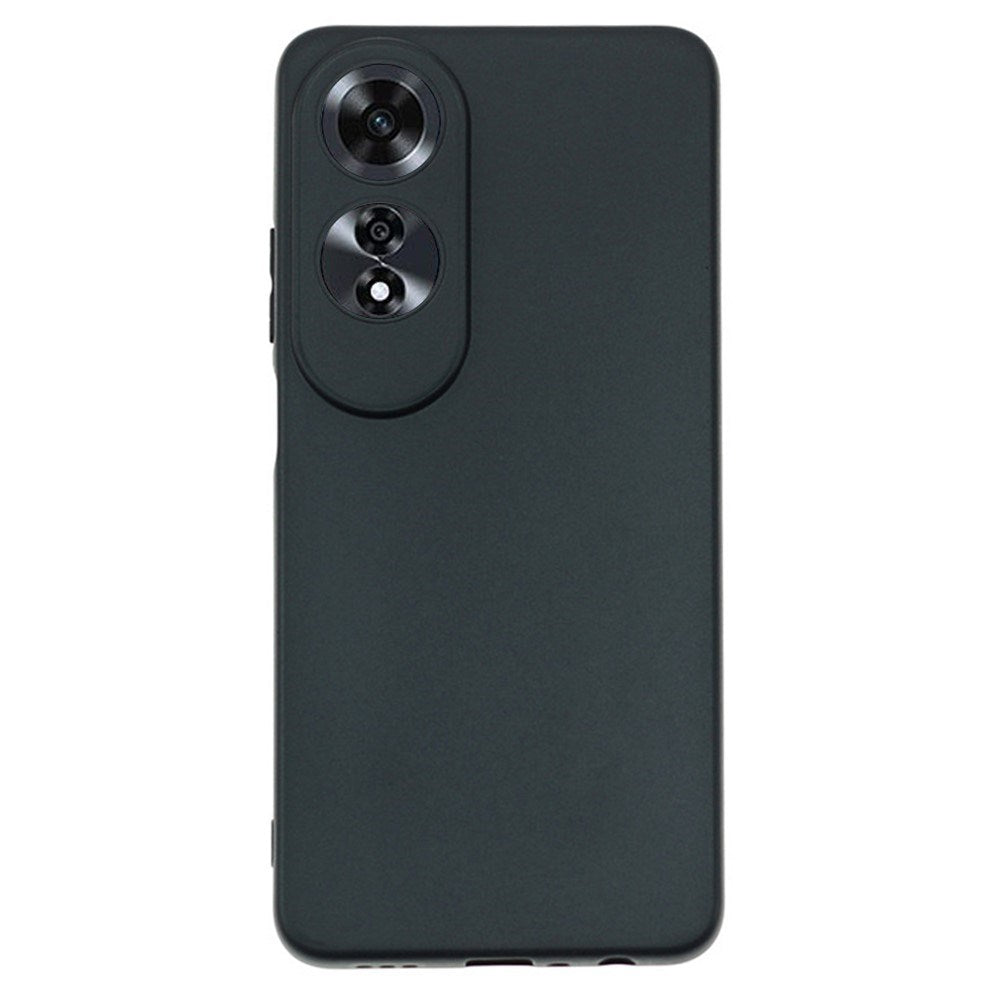 EIDERWOOD OPPO A60 Fleksibelt Plast Cover - Sort