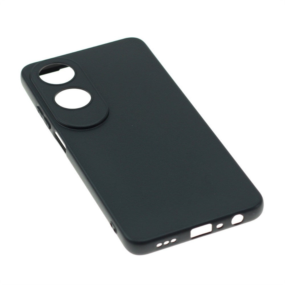EIDERWOOD OPPO A60 Fleksibelt Plast Cover - Sort