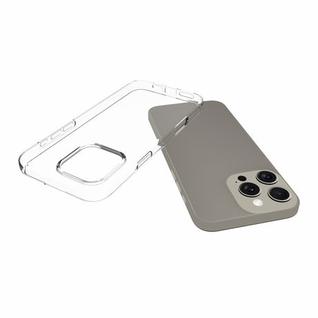 EIDERWOOD iPhone 16 Pro Max Fleksibel Plast Cover - Gennemsigtig