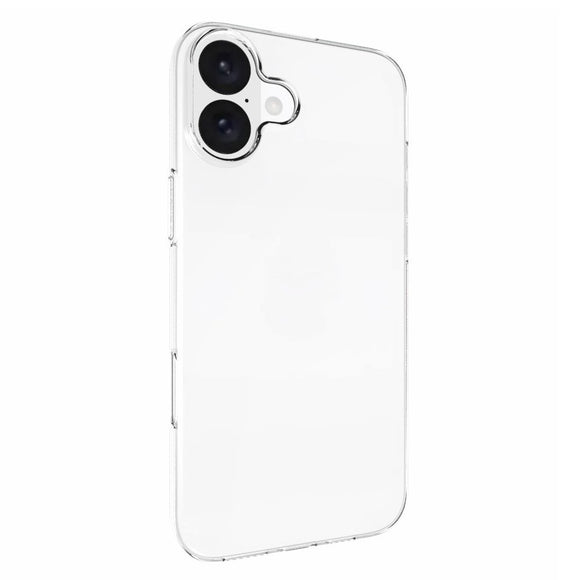 EIDERWOOD iPhone 16 Plus Fleksibel Plastik Cover - Gennemsigtig