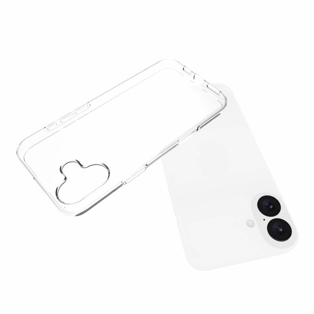 EIDERWOOD iPhone 16 Plus Fleksibel Plastik Cover - Gennemsigtig