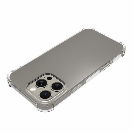 EIDERWOOD iPhone 16 Pro Max Fleksibelt Plastik Cover m. Kraftige Hjørner - Gennemsigtig