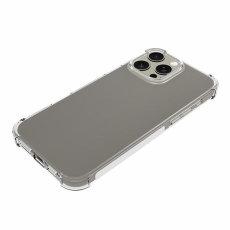 EIDERWOOD iPhone 16 Pro Max Fleksibelt Plastik Cover m. Kraftige Hjørner - Gennemsigtig