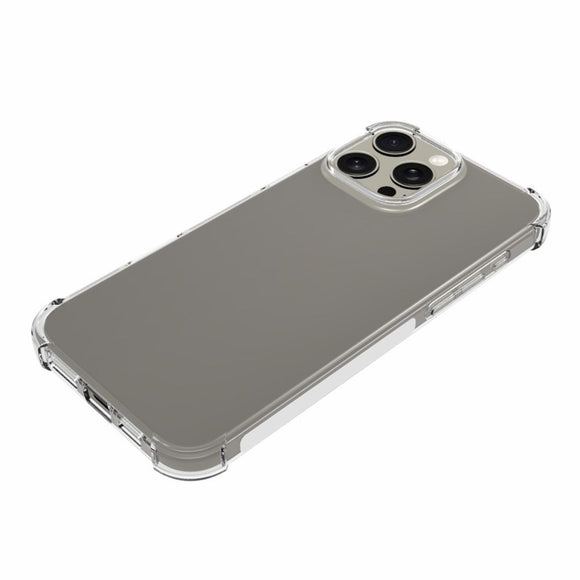 EIDERWOOD iPhone 16 Pro Max Fleksibelt Plastik Cover m. Kraftige Hjørner - Gennemsigtig