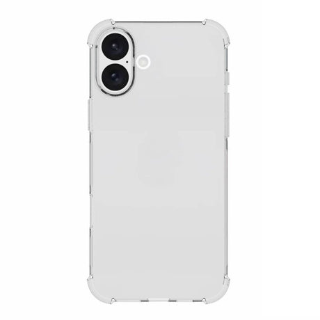 EIDERWOOD iPhone 16 Plus Fleksibelt Plastik Cover m. Kraftige Hjørner - Gennemsigtig