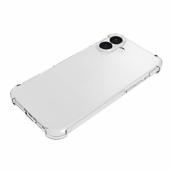 EIDERWOOD iPhone 16 Plus Fleksibelt Plastik Cover m. Kraftige Hjørner - Gennemsigtig