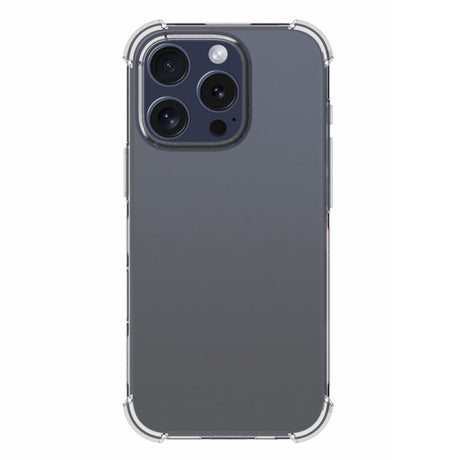 EIDERWOOD iPhone 16 Pro Fleksibelt Plastik Cover m. Kraftige Hjørner - Gennemsigtig
