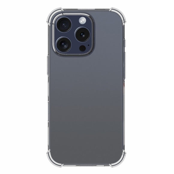 EIDERWOOD iPhone 16 Pro Fleksibelt Plastik Cover m. Kraftige Hjørner - Gennemsigtig