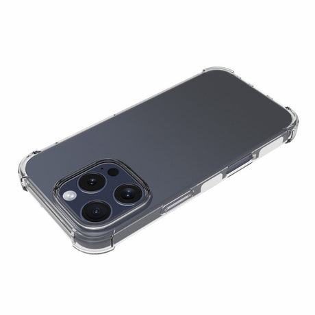 EIDERWOOD iPhone 16 Pro Fleksibelt Plastik Cover m. Kraftige Hjørner - Gennemsigtig