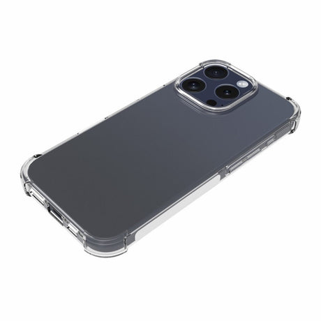 EIDERWOOD iPhone 16 Pro Fleksibelt Plastik Cover m. Kraftige Hjørner - Gennemsigtig