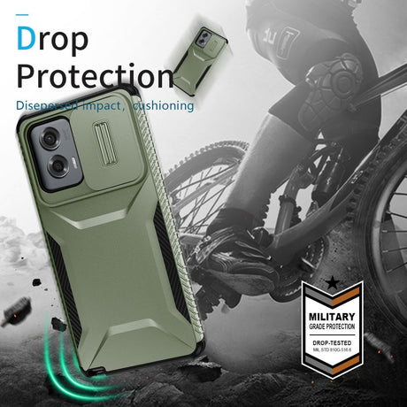 EIDERWOOD Motorola Moto G Stylus 5G (2024) Håndværker Cover m. Cam Slider - Grøn